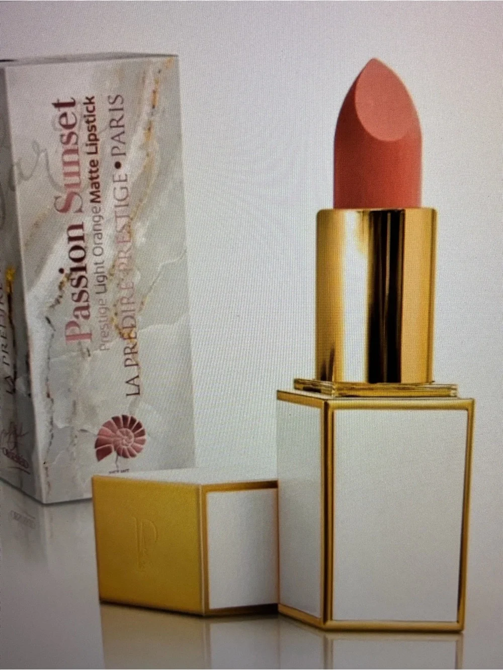 'Passion Sunset' Light Orange Matte Lipstick